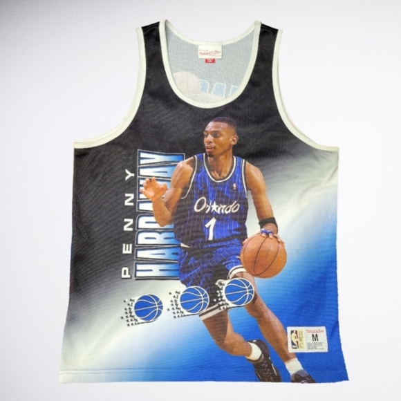 Mitchell & Ness Other - Mitchell & Ness Penny Hardaway Jersey Behind the Back Medium Orlando Magic